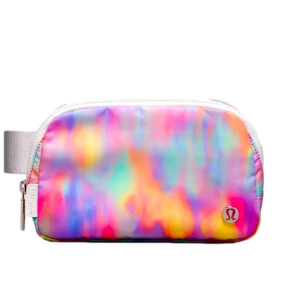 lululemon athletica Handbags - 🎉hp! NWT SOLDOUT SUMMER EDITION LULULEMON EVERYWHERE BELT BAG 1L TIE DYE NEON